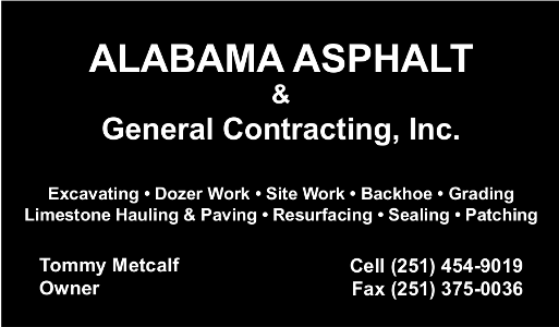 Alabama Asphalt - Tommy Metcalf